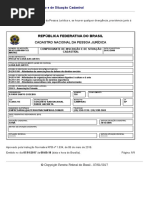 Campinas Comprovante de Inscrição e de Situação Cadastral - Impressão