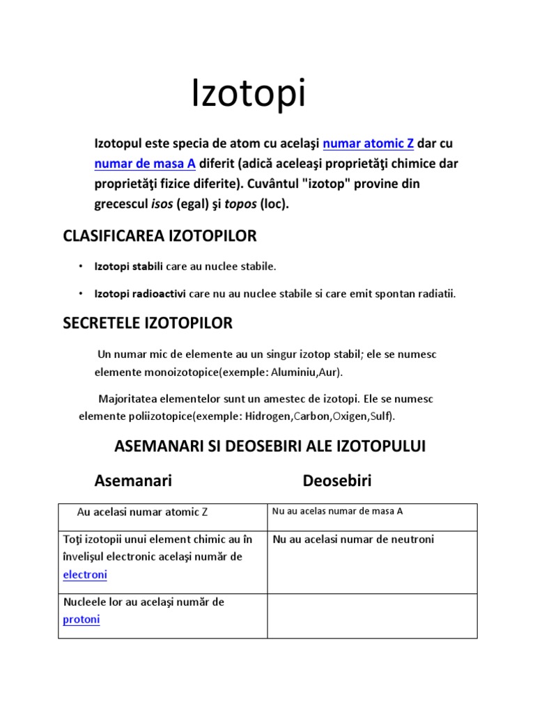 Izotopi | PDF