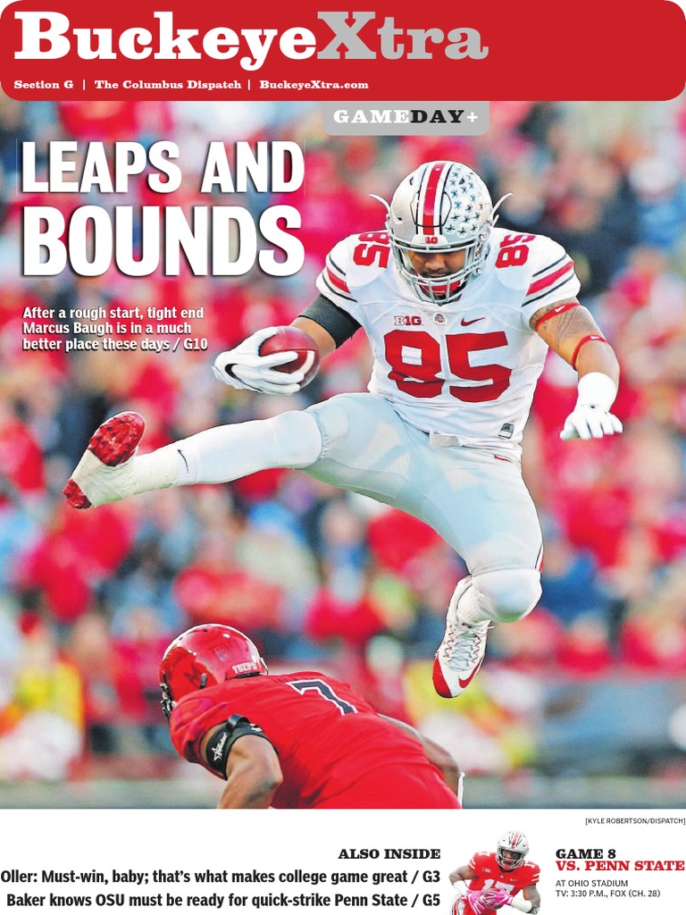 Sports Daily 3 Ohio State Buckeyes Football Penn State Nittany Lions Football