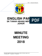 Minute Meeting 1