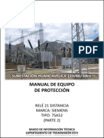 RL-001 - RELE 21 DISTANCIA - SIEMENS - 7SA52 - 2005 - (Parte 2) PDF