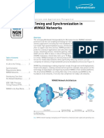 Timing and Synchronization Wimax