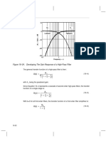 Figure 16-24. Developing The Gain Response of A High-Pass Filter