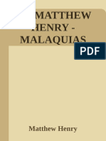 39 - Matthew Henry - Malaquias - Matthew Henry