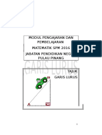 Modul PDP Garis Lurus