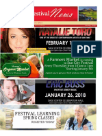 January Newsletter Sun City Festival