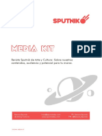 Sputnik Media Kit 2018