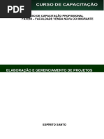 Elaboração e Gerenciamento de Projetos