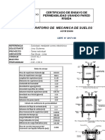 Permeabilidad Pared Rigida