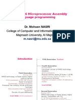 8086 Microprocessor Assembly Language Programming: Dr. Mohsen NASRI