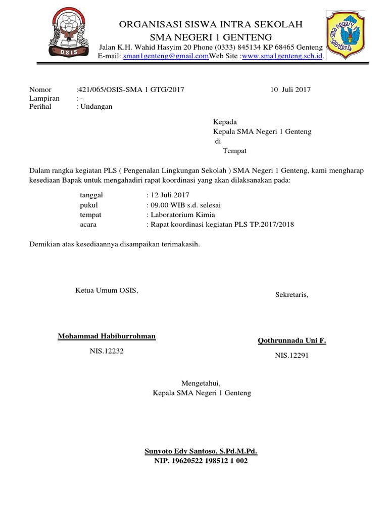7000 Koleksi Contoh Undangan Rapat Laboratorium Gratis