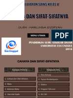 Cahaya Dan Sifat Sifatnya Edit