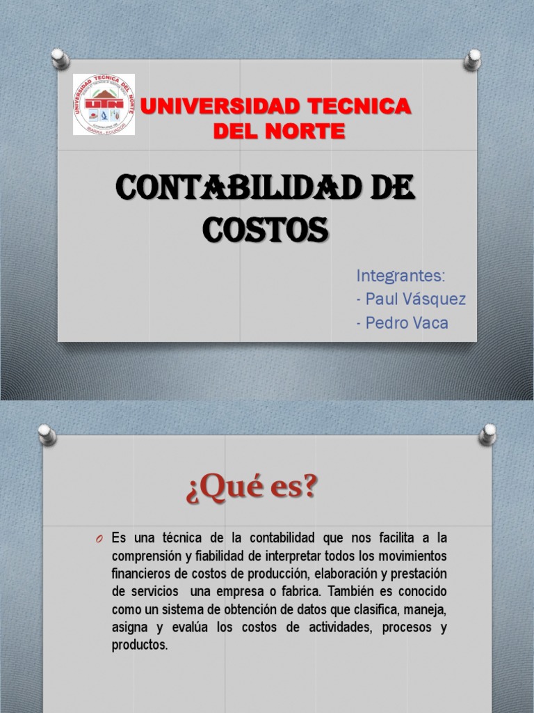 Guía de Contabilidad de Costos Empresarial | PDF | Costo | Contabilidad