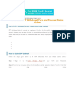 How To Fill EPF Withdrawal Form and Process Claims Online