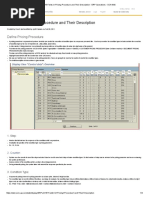 16 Fields in Pricing Procedure and Their Description - ERP Operations - SCN Wiki