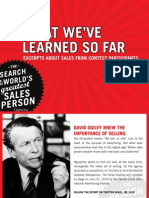 What We'Ve Learned So Far by Ogilvy