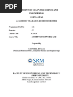 Cse Lab Manual Networks