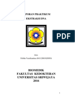 Laporan Praktikum Ekstrasi DNA