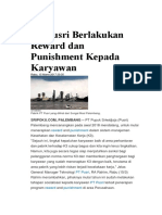 PT Pusri Berlakukan Reward Dan Punishment Kepada Karyawan