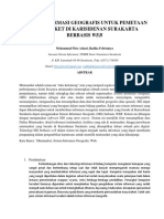 Sistem Informasi Geografis Untuk Pemetaan Minimarket Di Karisidenan Surakarta Berbasis Web