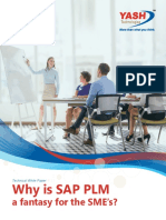 Why is SAP PLM a fantasy for the SME’s?