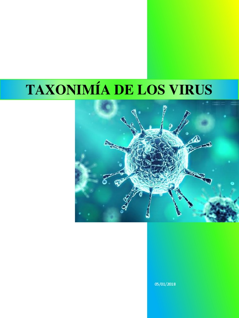 Taxonomia de Los Virus PDF Virus Hepatitis