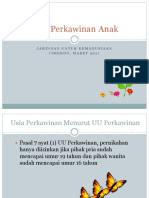 Perkawinan DiBawah Umur