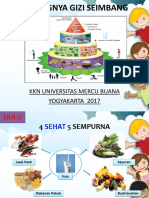 Pentingnya Gizi Seimbang untuk Kesehatan