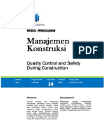 Modul 14 Quality Control and Safety During Construction