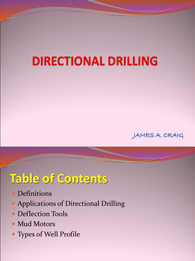 Directional Drilling Techniques | PDF | Oil Well | Turbine