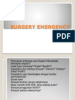 Surgery Emergency: Rs Kartika
