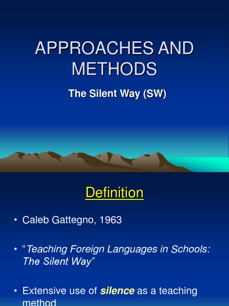 Silent Method | PDF