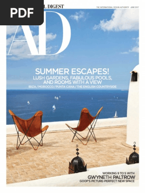 Architectural Digest USA June 2017