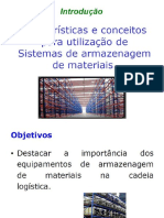 Densidade e custos de armazenamento e transporte