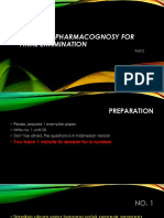 P2. Test Drive Pharmacognosy For Final Examination (Autosaved)