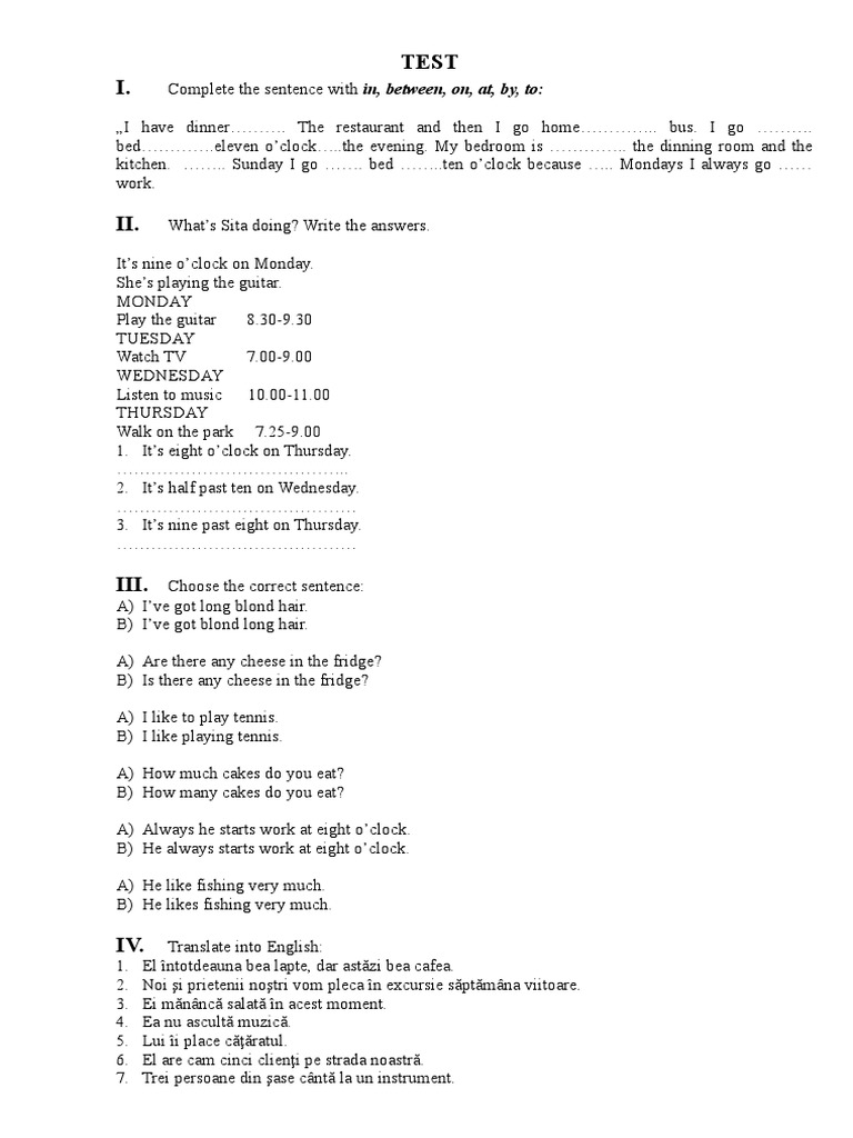 7 Test | PDF | Language Arts & Discipline | Art
