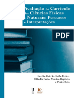 Avaliação do currículo das ciências físicas e naturais: percursos e interpretações