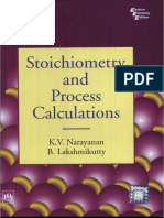 Stoichiometry and Process Calculations