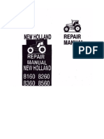 Ford New Holland 8160 8260 8360 8560 Repair Manual