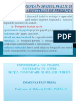 Prezenta in Spatiul Public Si Utilizarea Efectului de Prezenta