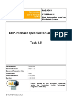 Pabadis (1999) - ERP Interface