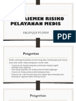 Dr. Erlangga Husada - Manajemen Risiko Pelayanan Medis