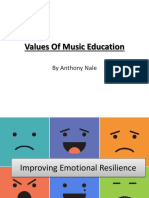 Values of Music Education