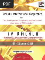 RMLNLU International Conference