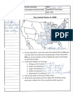 Civil War Cheat Sheet Notes