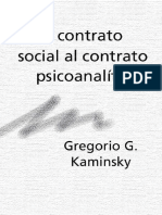Gregorio Kaminsky - Del Contrato Social al Contrato Psicoanalitico.pdf