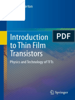 INtroduction To Thin Film Transistor PDF