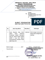 Surat Pengantar MoU Bantuan Alat