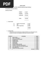 Mark Scheme Section A: Directed Writing (Report Writing)