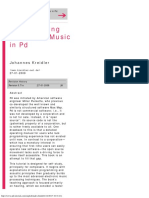 Programming Electronic Music in Pd: An Introduction